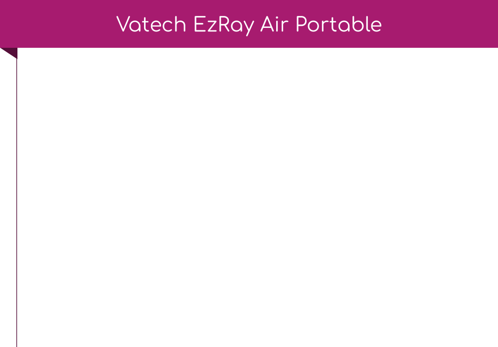 Vatech EzRay Air Portable