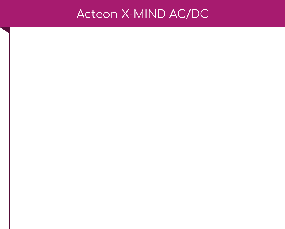 Acteon X-MIND AC/DC
