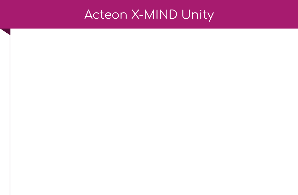 Acteon X-MIND Unity