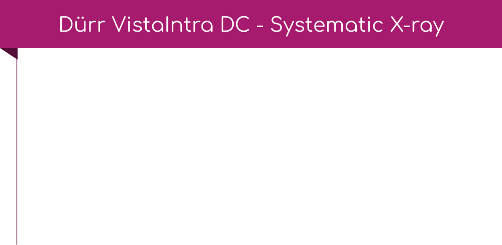 Dürr VistaIntra DC - Systematic X-ray